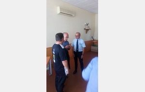  21 juin 2019 -  Châteauneuf sur Sarthe - Remise de Médaille Bronze à M.  Alain FORGET