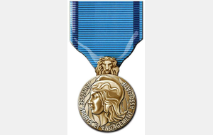 2021 - les médailles de BRONZE du 14 juillet