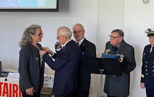 28 mars 2026 - BAUNE - Une émouvante remise pour une vie consacrée aux autres