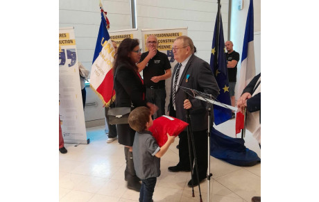 23 Septembre 2025 - Saint Barthélemy d'Anjou - Monsieur Pascal LORAND, médaillé de bonze